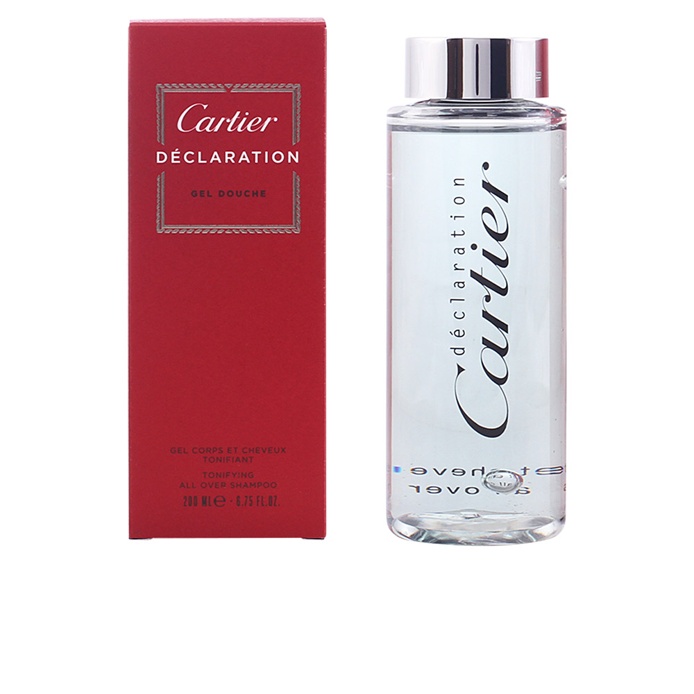 cartier declaration gel corps et cheveux tonifiant